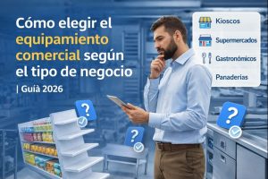 Elegir equipamiento comercial según el tipo de negocio
